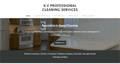 Desktop Screenshot of kv-cleaningservices-uk.org