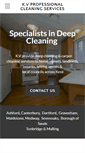 Mobile Screenshot of kv-cleaningservices-uk.org
